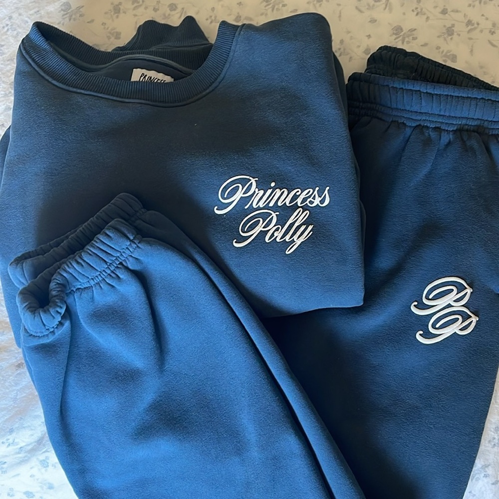 Princess Polly sweat set size 6 top and bottom